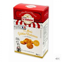 일본 La Trinitane Mini Galette Traditional 라 트리니탄 미니 칼레트 트레디셔널 쿠키 80g 12팩