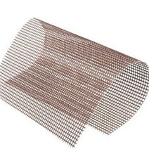 계란굽는기계 맥반석 구운계란기계 계란찜기 계란구이기계 바베큐 그릴 매트 교체 메쉬, 커피 색, 30x40cm