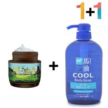 북해도 마유 크림 푸석한 피부 물광 겨울수분 끈적임없는수분 바디 건조한 여성, IKKO북해도마유 1개_데오워터 1개, 본상품선택