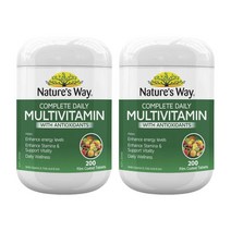 Natures Way Complete Daily Multivitamin 네이쳐스웨이 호주 컴플릿 데일리 멀티 비타민 200정 2팩