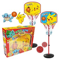 포켓몬 스탠드 농구대 농구공 골대 양면 어린이 유아 실내 놀이 높이 조절 1세트