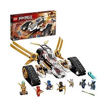 LEGO 레고 닌자고 레거시 울트라 소닉 레이더 71739 오토바이 비행기 및 수집 미니 피규어가 포함된 빌딩 키트 2021년 신제품(725개), 간소화 포장