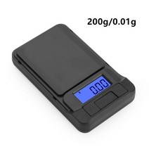 도구 200g x 미니 프리시온 포켓 전자 디지털 저울 골드 쥬얼리 밸런스 그램, 02 200g 0.01g, 02 200g 0.01g