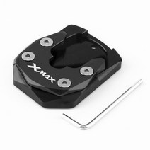야마하 XMAX300 사이드스텐드클립 엑스맥스 사이드스텐드 비보뉴, 블랙