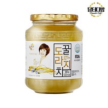 꽃샘 꿀 도라지차 꿀차/액상차(유자/모과제외), 580g, 1개