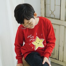 홀리스타 맨투맨 레드 - 성탄절발표 교회학교발표 단체맨투맨 월드컵응원