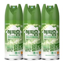 해피홈 아웃도어 에어로솔 모기기피제 150ml X 3개