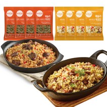 애슐리 볶음밥 8인분( 갈릭 스테이크 4+ 버터 와규 4) 안 매운맛 어린이입맛