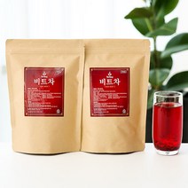 [티랑] 국내산 레드비트 비트차(볶음) 100g x 2봉, 상세 설명 참조