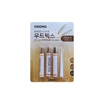 오공 강마루 강화마루 장판 찍힘 보수제 원목 마루 바닥보수 나무 메꾸미 가구 색칠하기 우드픽스, 어두운색