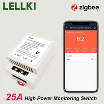 모니터 조명 LELLKI-Tuya 220V 스마트 스위치 25A 플매트 카펫 러그 Zigbee 에너지 구글 홈 알렉사 Yandex 스테이션