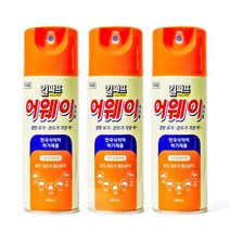 킬파프 어웨이 200mlx3개/진드기 기피제 퇴치제 캠핑, 없음