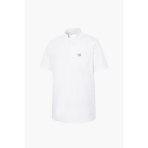 [코오롱스포츠] 남성 기본형 반팔 집업티셔츠 JWTCM22261WHX