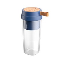 400ml USB 휴대용 과즙 믹서 전기 미니 블렌더 과일 야채 신선한 기 주방 푸드 프로세서 피트니스 여행, 300ML ABS3