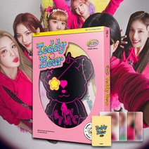 스테이씨 앨범 테디베어 파피 싱글 4집 노래 STAYC Teddy Bear poppy 굿즈 포토북 세은 시은 아이샤 윤 수민 재이, 스테이씨 테디베어 포토북 핑크 Fun, 포스터받지않음