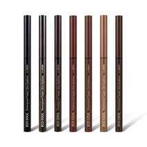 더샘 에코 소울 파워프루프 초슬림 아이라이너 택1 젤, 더샘 에코 소울 파워프루프 초슬, BK02 애쉬 블랙