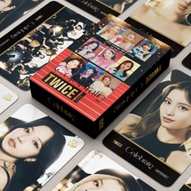 TWICE포카 트와이스포카 TW포카 트와이스포토카드 포토카드세트 트와이스굿즈 55장 나연 정연 모모 사나 지효 미나 다현 채영 쯔위 오늘출발, TYPE B(WORLD TOUR3)