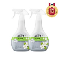 [살균탈취] 샤프란케어 바이럭스 섬유탈취제 프레쉬자스민 500ml X 2개