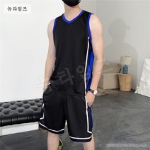 농구복 나시 세트 남 캐주얼 트레이닝 반바지 세트 6J993
