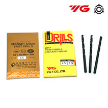 철 드릴비트 4.5mm HSS 고속강철드릴, 1개