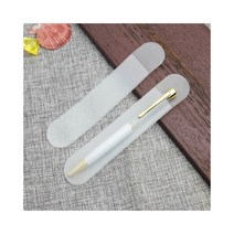 투명 볼펜 케이스 펜 파우치 포켓 PVC 심플 수납 무지, 케이스SB004152