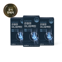 [본사출고] 관절엔 아나파랙틴 3개월(3박스) 천심련추출물 파랙틴 천심련 NAG 비타민D 관절건강 연골건강 뼈건강, 3개, 60정