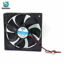 배기팬 환기팬 송풍기 부품 5V 12V 92mm 슬리브/볼 냉각 팬 FG PWM USB 2PIN DC 쿨러 컴퓨터 케이스, 06 DC12025 24V