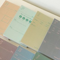 엠비티아이 떡메모지 떡메 성향별 메모지 메모패드, I, I
