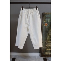 나무옷장 095 언발밑단 8부배기바지