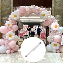 6m30cm 아치폴대 행사 아치용 입구장식 매장 오픈행사 파티용품 돌잔치 현수막 가랜드 아치장식