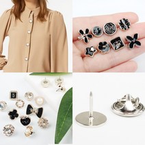 뱃지 뱃지핀 뱃지고정핀 배찌 뺏지 브로치, 1개, 뱃지-35