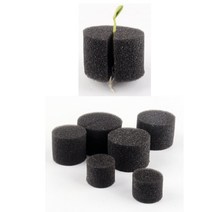 수경재배스펀지 원형 블랙 10pcs 32mm~80mm, 45호(10개), 10개