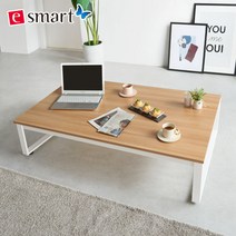 스틸 좌식테이블 1200x600, 카페애쉬-블랙다리