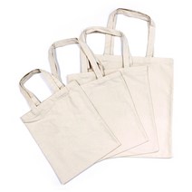 무지 에코백 사각 만들기 꾸미기 제작 데일리 천가방 소(28x32), 10개