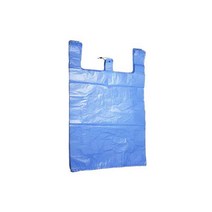 쇼핑봉투 24x38 대 100매 청백 쓰레기봉지 비닐봉투, 단품