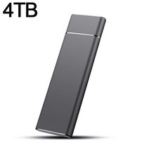 휴대용 외장 하드 ssd Portable SSD High Speed 2TB 1TB 500GB Type-C External Hard Drive 4TB 16TB USB 3.1 Sto, 08 Black 4TB