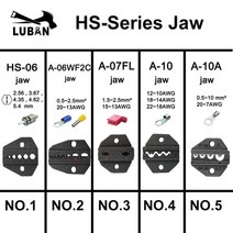 바이스 플라이어 낚시 HS-03B HS-16WF HS-40J 크림프 펜치 Jaws 터미널 도구 키트, 02 주황색_04 NO.4