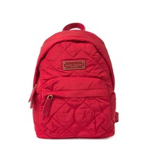 마크제이콥스 백팩 가방 MARC JACOBS Quilted Nylon Mini Backpack Cherry Red