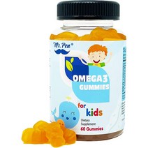 어린이용 오메가3 50mg 젤리 오렌지맛 60개입, 상품선택