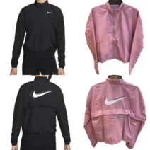 나이키 여성 우븐 아노락 자켓 바람막이 블랙.핑크 집업