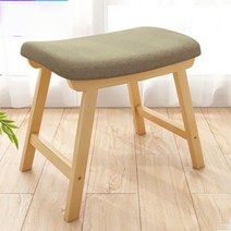 리빙러브 리빙러브 심플 사각 스툴 체어, 그레이