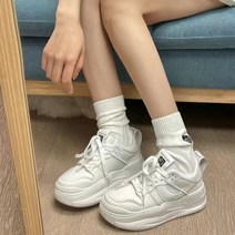 스포츠 레저 보드화 통굽 어글리슈즈 여성 2022 년 여름 화이트신발 배기 캐쥬얼 운동 스니커즈 트렌드 4997986574