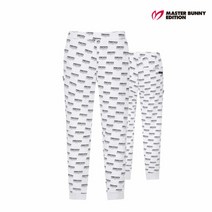 마스터바니에디션 골프 masterbunnyedition남성 올오버 조거 밴딩 팬츠 M41101PF308_WH, 007, WH