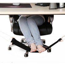 발해먹 책상 발받침대 사무실 풋레스트, 오렌지