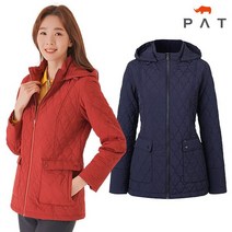 PAT 퀄팅 후드 패딩 점퍼