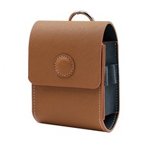 디앤디 골프공 파우치 4구 볼주머니, 브라운