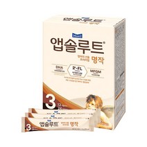 앱솔루트 리뉴얼 명작 2FL 스틱분유 3단계 14g 20개 12 24개월, 단일옵션