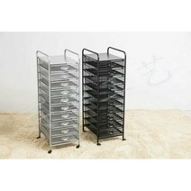 철제 서랍장 사무실 서류정리 케비넷 모듈 이동식, A4 스타일 /9단(블랙)