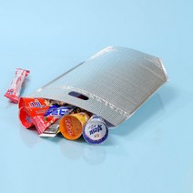 지퍼 손잡이 은박 보냉봉투 15p 스탠드 보온 보냉팩 35x40cm, 상세페이지 참조
