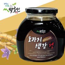 약초인 프리미엄 도라지생강청 650g 무색소 무설탕, 1개